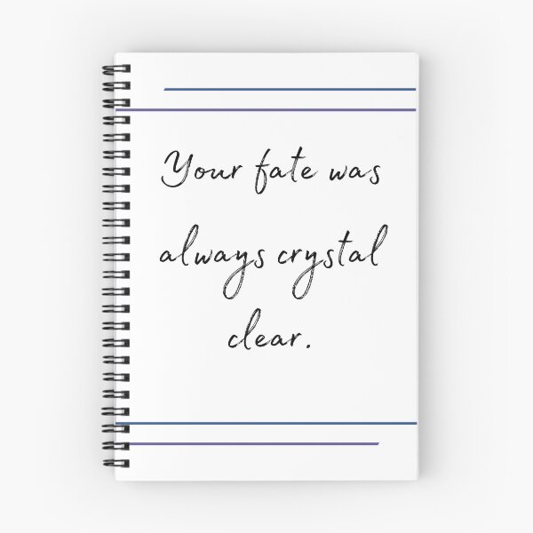 Item preview, DOTA 2 quote | Crystal Maiden | Your fate was always crystal clear. | queenoflaura designed and sold by queenoflaura.