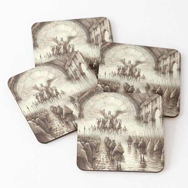 Item preview, Heavenly Guardians Above the Eternal Army designed and sold by PictorialWhimsy.