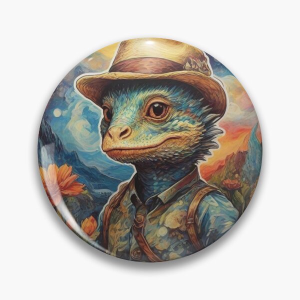 Item preview, Van Gogh mini dinosaur explorer designed and sold by karlocipressi.