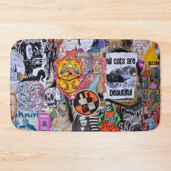 Item preview, Street art unique to Manchester UK. designed and sold by littledigger.