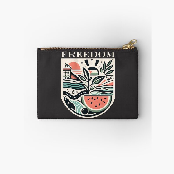 Item preview, Freedom Palestine watermelon olive keffiyeh flag designed and sold by Slice Of Seed.