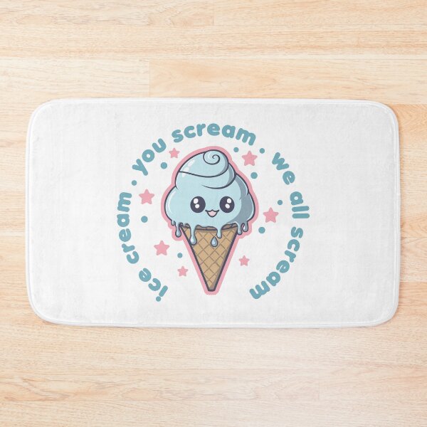 Item preview, Cute Kawaii Funny I Scream You Scream designed and sold by wingstar.