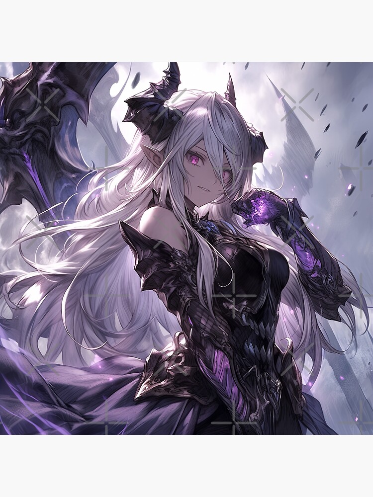 Dark Fantasy Ethereal Elf Anime Girl” Art Board Print for Sale by 