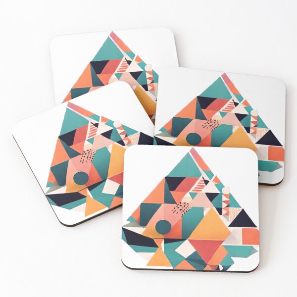 Item preview, Dive into Abstract Geometry: Creative Shape Arrangements (278) designed and sold by WASjourney.