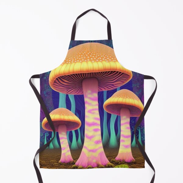 Artikelvorschau, Vintage psychedelische Feldpilze entworfen und verkauft von TheDarkWardrobe.