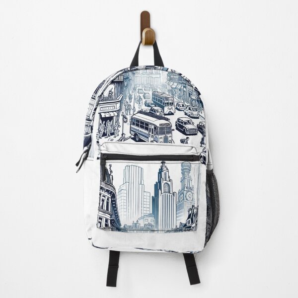 Item preview, Blue-Tone City Life designed and sold by sarabelmont.