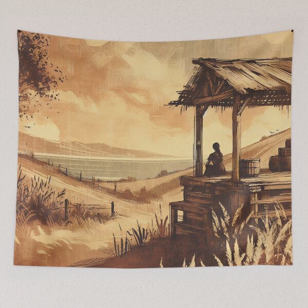 Item preview, Twilight Serenity in Sepia Tone designed and sold by PictorialWhimsy.