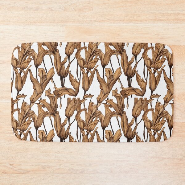 Item preview, Dried Lily Flower - beautiful funny fun cute  art print design pattern  designed and sold by HoneyBlizz.