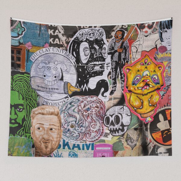Item preview, Street art unique to Manchester UK. designed and sold by littledigger.