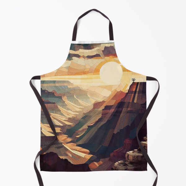 Item preview, Grand Canyon at Sunrise - Geometric Rocks and Cliffs designed and sold by HausKatz.