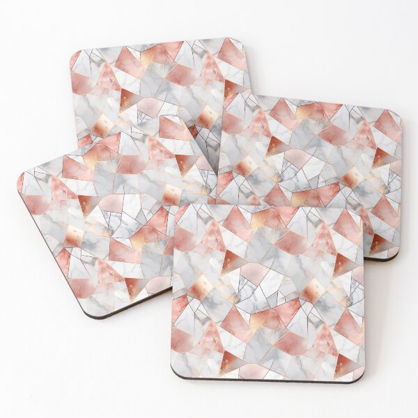 Item preview, Abstract Pink and Gold Pattern designed and sold by Deepestblue.