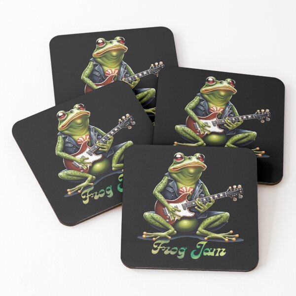 Item preview, Frog Jam - Jammin' Frog designed and sold by GhostedSpirit.