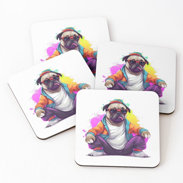 Item preview, Sporty Pug designed and sold by ZombieLH.