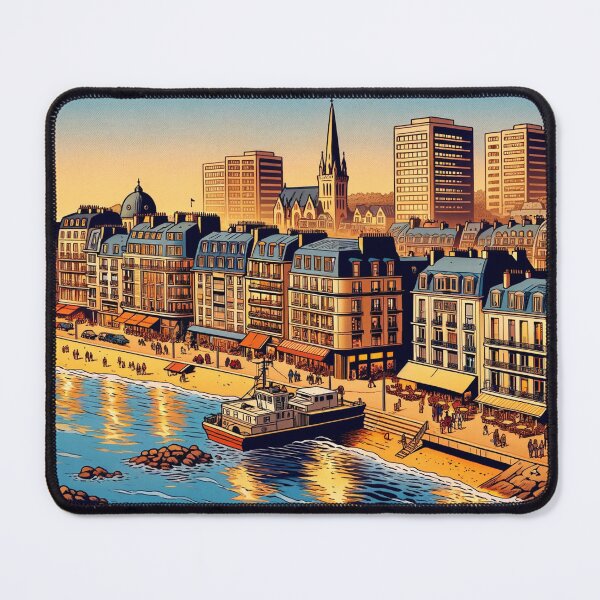 Item preview, Seaside Serenity in the City designed and sold by sarabelmont.