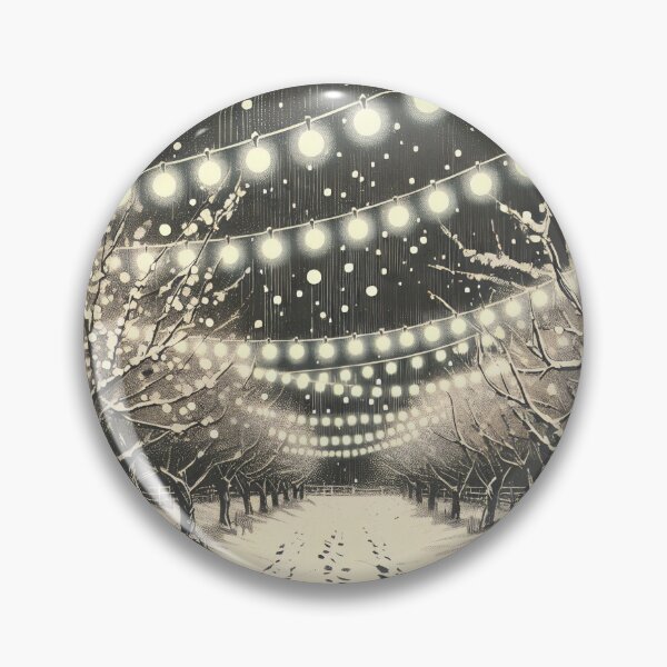 Item preview, Enchanted Winter Under Glistening Lights designed and sold by PictorialWhimsy.