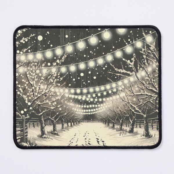 Item preview, Enchanted Winter Under Glistening Lights designed and sold by PictorialWhimsy.