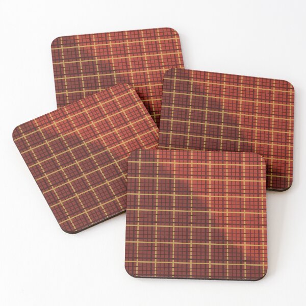 Item preview, Checked Pattern Red and Yellow  designed and sold by Andrew  Hitchen.