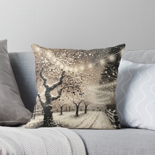 Item preview, Enchanted Snowy Evening at the Park designed and sold by PictorialWhimsy.