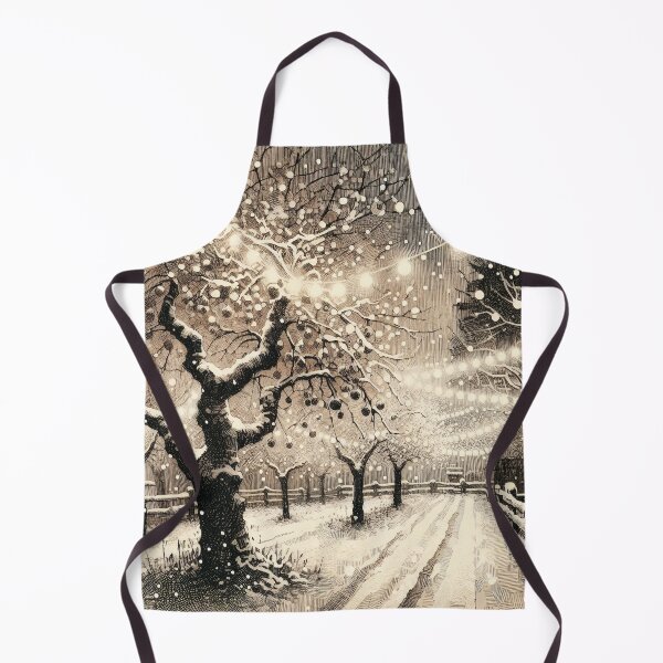 Item preview, Enchanted Snowy Evening at the Park designed and sold by PictorialWhimsy.