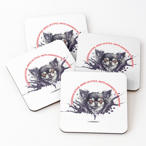 Item preview, Little Chihuahua Demon in Style Digital Art designed and sold by WASABIgreen.