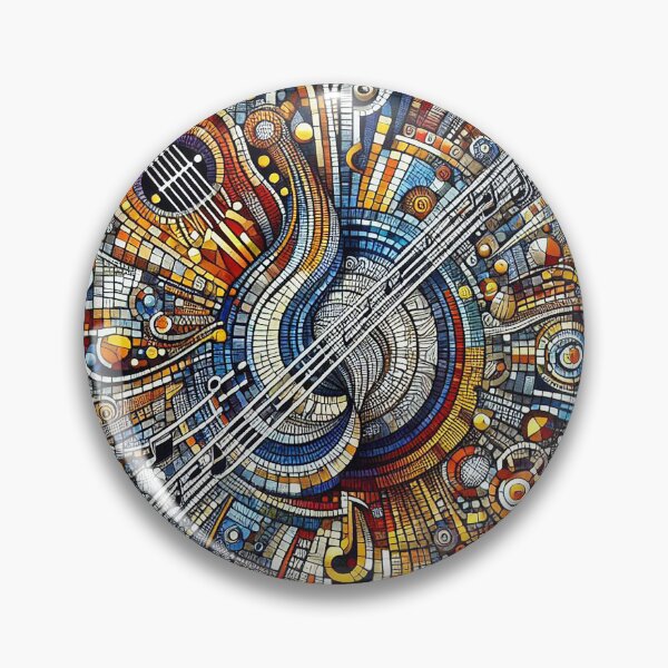 Item preview, Melodic Harmony Mosaic designed and sold by TextileTrove.