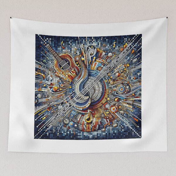 Item preview, Melodic Harmony Mosaic designed and sold by TextileTrove.