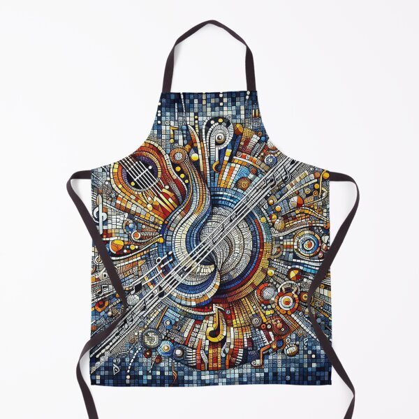 Aperçu de l'œuvre Mosaïque d'harmonie mélodique créée et vendue par TextileTrove.