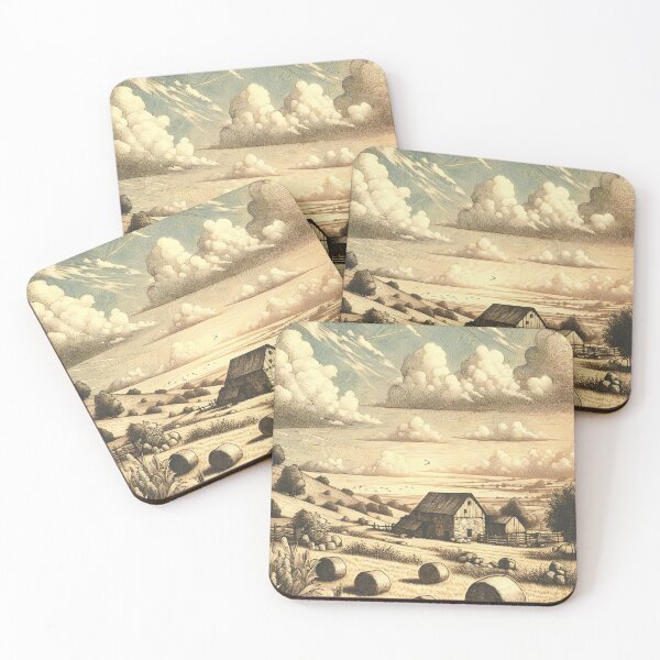 Item preview, Harvest Season at the Rustic Homestead designed and sold by PictorialWhimsy.