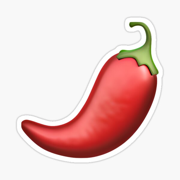 Red Pepper Emoji Merch & Gifts for Sale