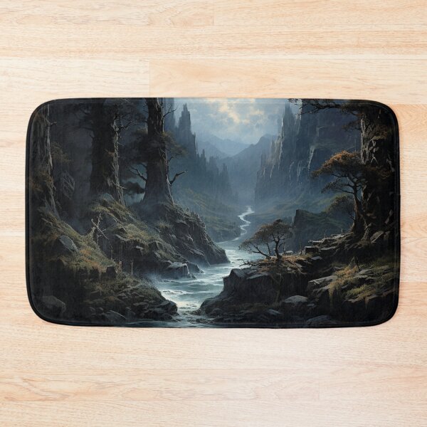 Item preview, Dark Fantasy Landscape - Full Moon's Path designed and sold by Fantasy Masterpiece.