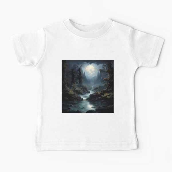 Item preview, Dark Fantasy Landscape - Full Moon's Path designed and sold by Fantasy Masterpiece.