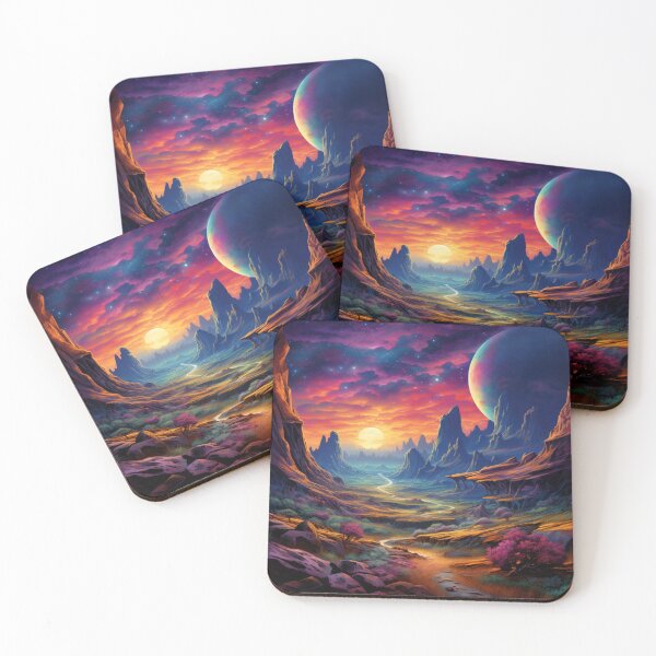 Item preview, Fantasy Landscape - Psychedelic Dream World designed and sold by Fantasy Masterpiece.