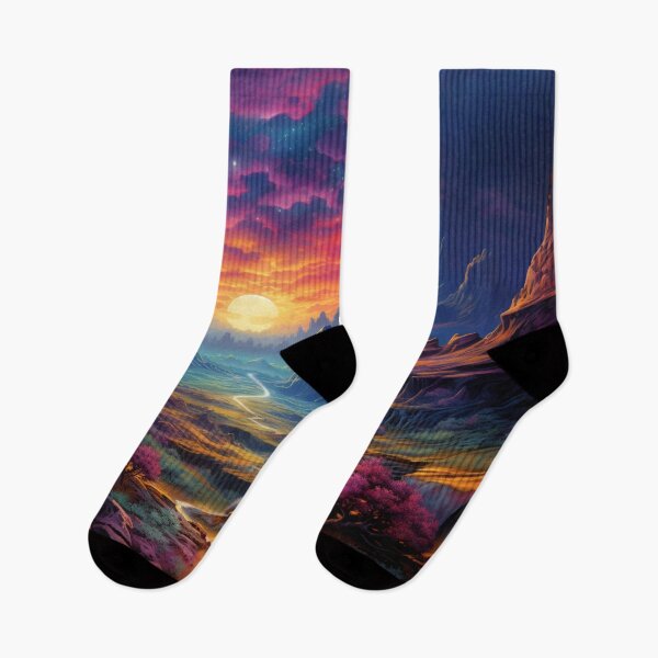 Item preview, Fantasy Landscape - Psychedelic Dream World designed and sold by Fantasy Masterpiece.