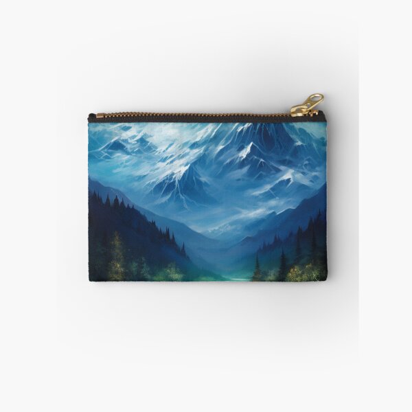 Item preview, Fantasy Landscape - Snowy Mountain Peak designed and sold by Fantasy Masterpiece.
