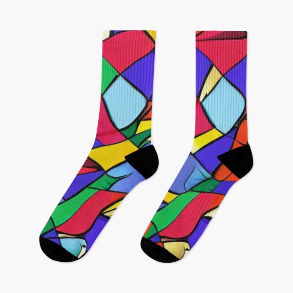 Item preview, Abstract Multicolored Kites In Flight designed and sold by calibrit.