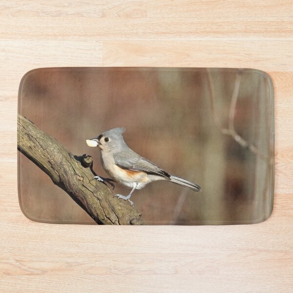 Item preview, Tufted Titmouse With Nut designed and sold by Deb Oppermann.