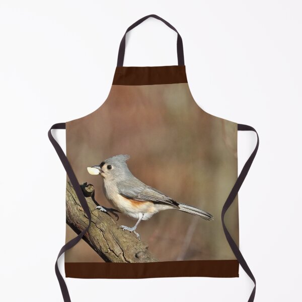 Item preview, Tufted Titmouse With Nut designed and sold by Deb Oppermann.
