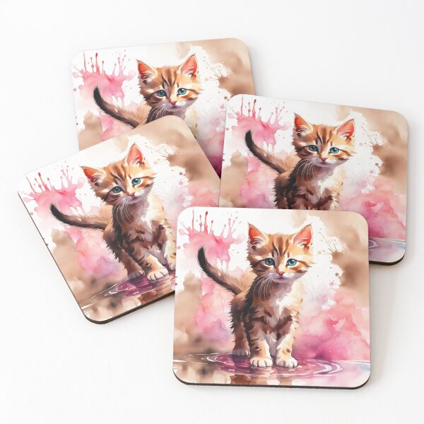 Item preview, Kitten SplashArt designed and sold by WifiJW0526.