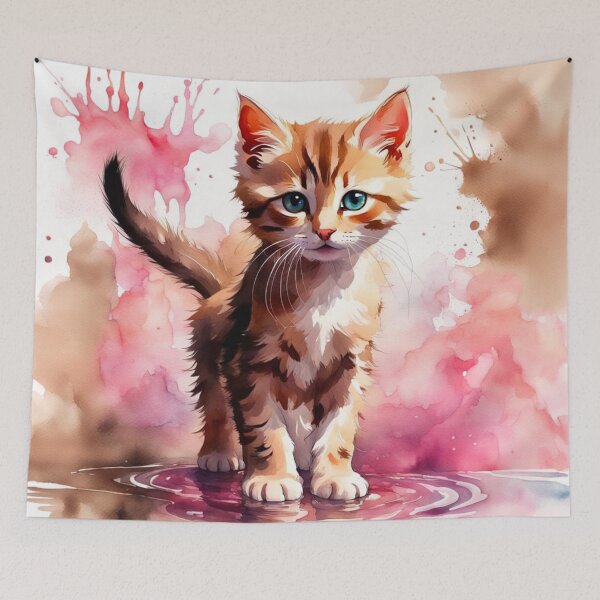 Item preview, Kitten SplashArt designed and sold by WifiJW0526.