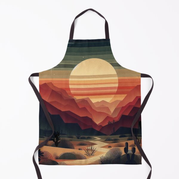 Item preview, Rolling Desert at Sunset - Path through The Valley designed and sold by HausKatz.