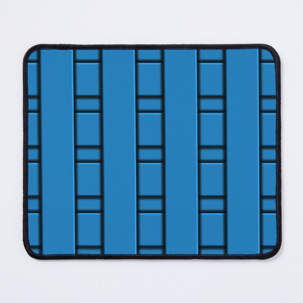 Item preview, 3D Blue Geometric Abstract Pattern designed and sold by mamahellfire31.