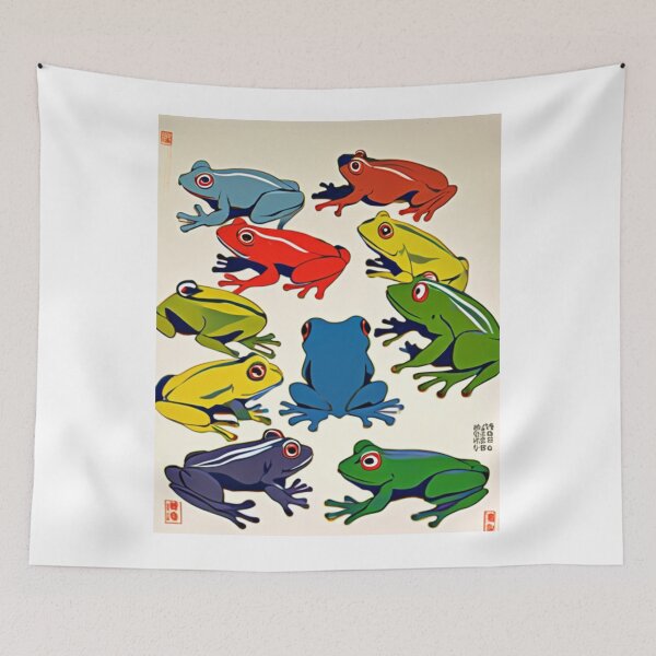Item preview, Ribbit abstracto designed and sold by Molly62.