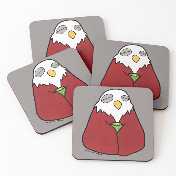 Item preview, Cute Cozy Bird in Blanket With Hot Cocoa Design designed and sold by FunholeVision.