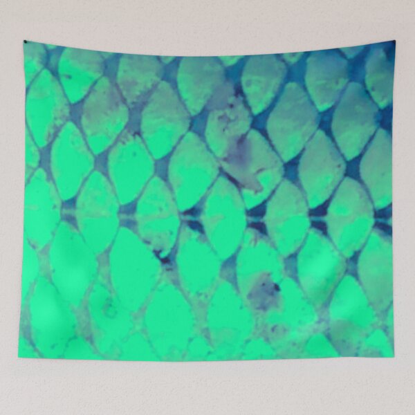 Item preview, Glow in the Dark Green Fallfish Skin designed and sold by CJRPics.
