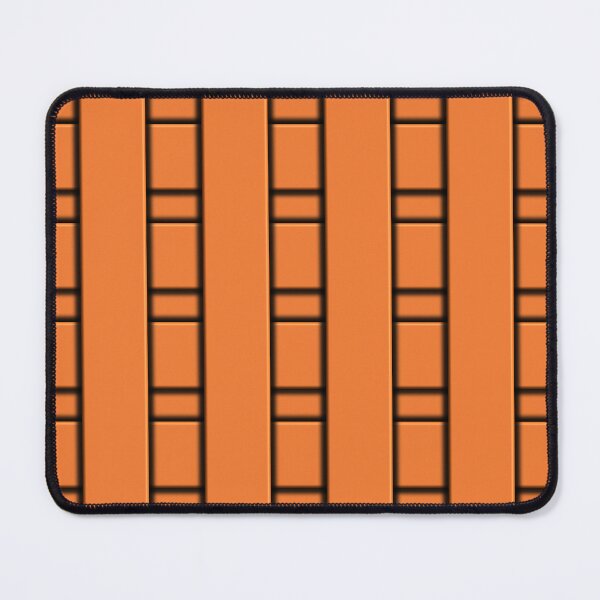 Item preview, 3D Orange Geometric Abstract Pattern designed and sold by mamahellfire31.