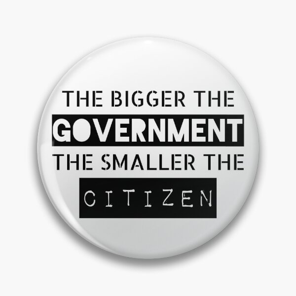 Item preview, The bigger the government, the smaller the citizen designed and sold by LibertyCapital.