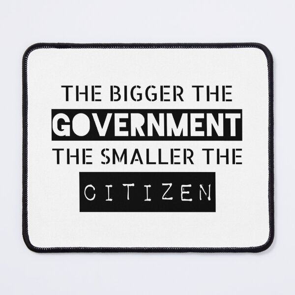 Item preview, The bigger the government, the smaller the citizen designed and sold by LibertyCapital.