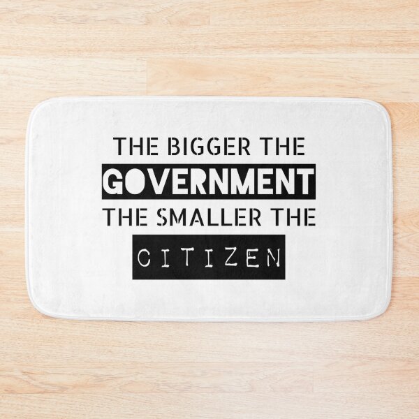 Item preview, The bigger the government, the smaller the citizen designed and sold by LibertyCapital.