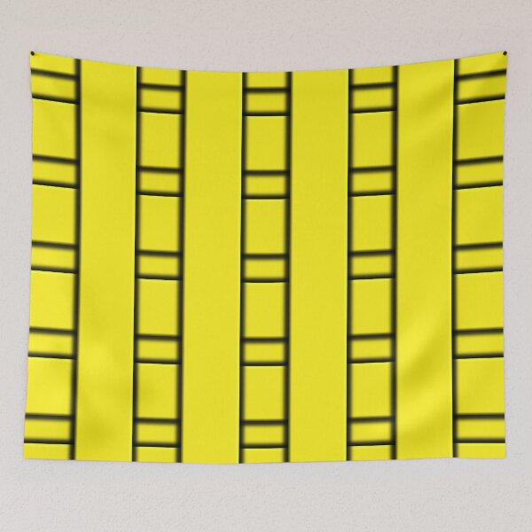 Item preview, 3D Yellow Geometric Abstract Pattern designed and sold by mamahellfire31.