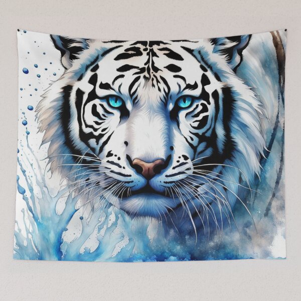 Item preview, SnowTiger SplashArt 3 designed and sold by WifiJW0526.